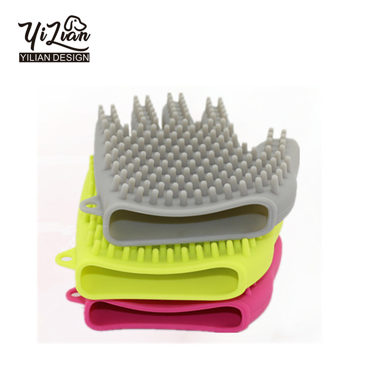 Magic Pet Washing Cleaning Cat Hair Remover Brush Dog Grooming Gloves