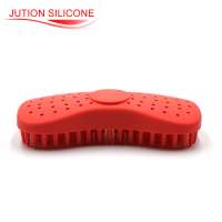 Pet Bath & Massage Brush Great Grooming Tool for Shampooing and Massaging Dogs and Cats with Short or Long Hair