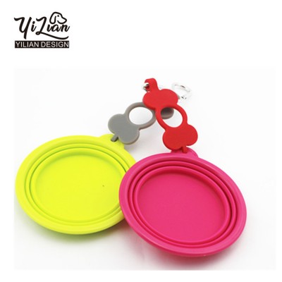 Wholesale price silicone folding pet products dog feeders bowl