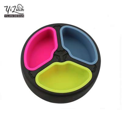 Dishwasher Safe Silicone Portable Dog Bowl Collapsible